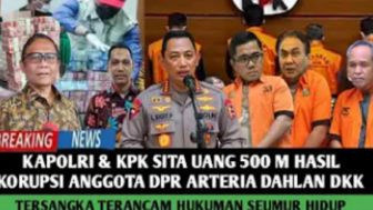 CEK FAKTA: KPK Sita Uang 500 M Hasil Korupsi Arteria Dahlan dan Kawan-kawannya, Terancam Hukuman Penjara Seumur Hidup?