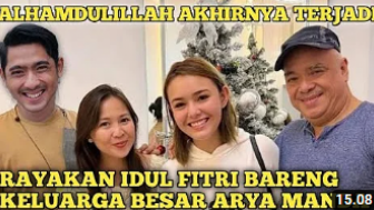 CEK FAKTA: Alhamdulilah, Amanda Manopo Rayakan Idul Fitri Bareng dengan Keluarga Besar Arya Saloka