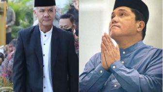 Kata Ganjar Pranowo Soal Erick Thohir Jadi Cawapres: Menarik, Anak Muda dan Energik!