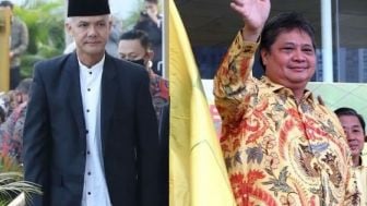 Maukah Ganjar Pranowo Disandingkan Airlangga Hartarto di Pilpres 2024? Begini Jawabannya