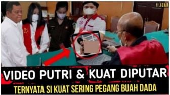 CEK FAKTA: Video Panas Putri Candrawathi dan Kuat Maruf Diputar, Ternyata sang Sopir Sering Pegang Pepaya Kembar Miliki Istri Sambo?