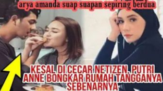 CEK FAKTA: Kesal Dikobok Netizen, Putri Anne Blak-blakan Ungkap Rumah Tangga yang Sebenarnya dengan Arya Saloka