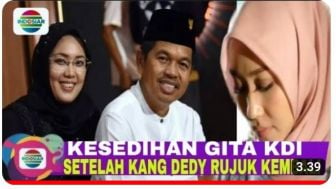 CEK FAKTA: Gita KDI Sedih Usai Ditinggal Dedi Mulyadi yang Rujuk dengan Anne Ratna, Benarkah?