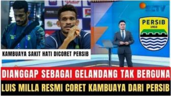 CEK FAKTA: Luis Milla Resmi Coret Ricky Kambuaya dari Skuad Persib Bandung, Dianggap Gelandang Tak Berguna, Benarkah?