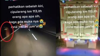 Viral Sosok Baju Merah di Tol Cipularang KM 113 Terekam Kamera, Netizen Berbagi Pengalaman Begini