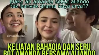 CEK FAKTA: Heboh! Amanda Manopo Blak-blakan Ungkap Aliando Syarief Tak Banyak Drama, Beda dengan Arya Saloka?