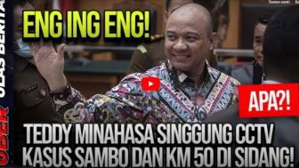 CEK FAKTA: Teddy Minahasa Singgung CCTV Kasus Ferdy Sambo dan KM 50 di Sindang Kasus Narkoba, Benarkah?