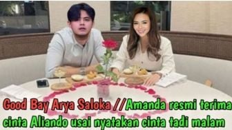 CEK FAKTA: Hari Ini, Amanda Manopo Resmi Terima Cinta Aliando, Tak Ada Ruang Lagi untuk Arya Saloka