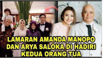 CEK FAKTA: Arya Saloka di Temani Keluarganya Datang ke Rumah Amanda Manopo untuk Melamarnya