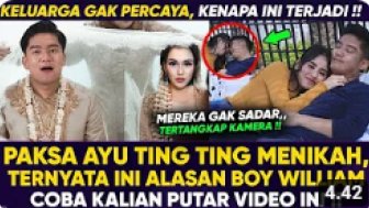 CEK FAKTA: Keluarga Tak Menyangka!! Ternyata Ini Alasan Boy William Paksa Ayu Ting Ting Nikah Diam-Diam