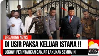 CEK FAKTA: Selain Usir Paksa Prabowo, Jokowi Perintahkan Ganjar Lakukan Ini, Benarkah?