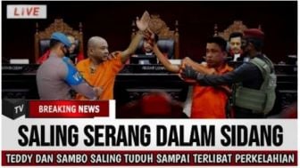 CEK FAKTA: Ferdy Sambo dan Teddy Minahasa Saling Tuduh hingga Berkelahi di Ruang Sidang