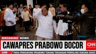 CEK FAKTA: Para Pendukung Prabowo Subianto Dukung Anies Baswedan usai Cawapresnya Bocor