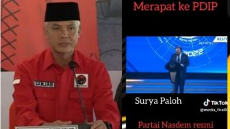 CEK FAKTA: VIRAL Surya Paloh dan NasDem Merapat ke PDIP Resmi Dukung Ganjar Pranowo