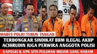 CEK FAKTA: KPK Sita Puluhan Miliar Uang Haram AKBP Achiruddin Hasibuan, Mabes Polri sampai Turun Tangan?