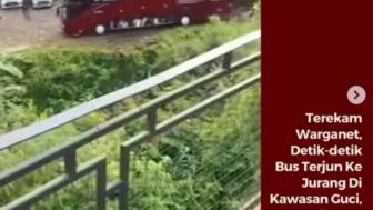 UPDATE! Korban Meninggal Akibat Kecelakaan Bus Terguling di Objek Wisata Guci Tegal Bertambah Jadi 2 Orang