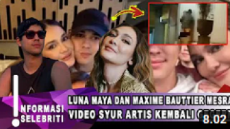 CEK FAKTA: Luna Maya dan Maxime Bouttier Terciduk, hingga Geger Video Syur Artis