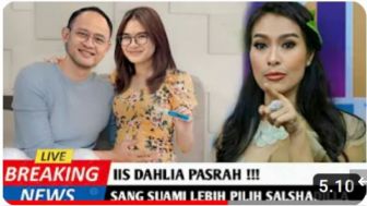 CEK FAKTA, Salshadilla Juwita Akui Hamil Anak Satrio Dewandono, Iis Dahlia Depak Suaminya dari Rumah, Benarkah?