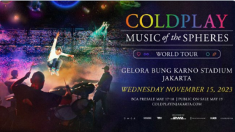 Coldplay Akan Gelar Konser di Jakarta 15 November 2023, Cek Harga Tiket di Sini