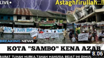 CEK FAKTA: Sambo Bawa Maut! Banjir Bandang Sapu Tanah Manusia Biadab Ini