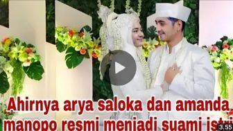 CEK FAKTA: Sah! Amanda Manopo Resmi Jadi Istri Arya Saloka, Berikut Full Momen Pernikahannya