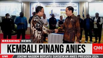 CEK FAKTA: Akhirnya! Jokowi Restui Anies Baswedan di Pilpres 2024, Kalahkan Ganjar Pranowo dan Prabowo Subianto?