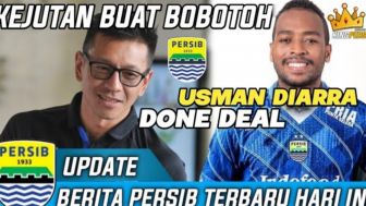 CEK FAKTA: Persib Bandung Resmi Rekrut Usman Diarra Pemain dari Mali Jadi Pelapis David da Silva, Benarkah?