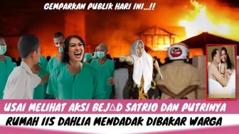 CEK FAKTA: Hubungan Terlarang Satrio Dewandono dan Salshadilla Buat Warga Geram hingga Bakar Rumah Iis Dahlia