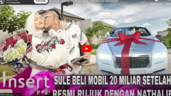 CEK FAKTA: HARI INI, Resmi Rujuk Sule Beli Mobil Seharga 20 Miliar Rupiah untuk Nathalie Holscher