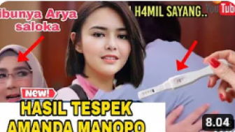 CEK FAKTA: Hasil Tespek Amanda Manopo 'Aku Hamil Sayang', Benarkah dengan Arya Saloka?