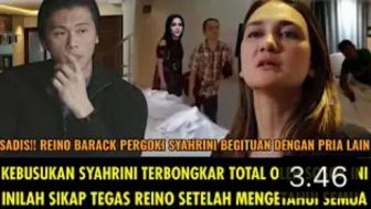 CEK FAKTA: Heboh, Reino Barack Pergoki Syahrini Begituan dengan Pria Lain, Mantan Luna Maya Ambil Sikap Tegas?