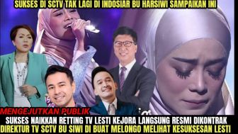 CEK FAKTA: Lesti Kejora Resmi Kembali ke TV, Dapat Kontrak dari Direktur SCTV Harsiwi Achmad Gegara Berhasil Naikkan Rating