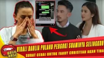 CEK FAKTA: Viral Hari Ini, Dahlia Poland Mantap Gugat Cerai Fandy Christian Usai Pergoki Suaminya Selingkuh