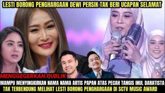 Cek Fakta: Tangis Inul Daratista Pecah Lihat Lesti Kejora Borong 4 Penghargaan Sekaligus di SCTV Music Awards 2023