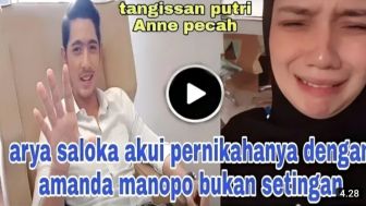 CEK FAKTA: Detik-detik Tangis Putri Anne Pecah Saat Arya Saloka Akui Pernikahannya dengan Amanda Manopo Bukan Settingan