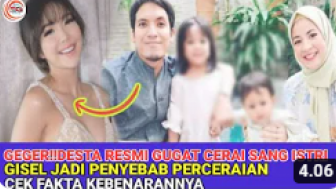 CEK FAKTA: Desta Resmi Gugat Cerai Sang Istri, Gisella Anastasia Jadi Penyebab Percaraian