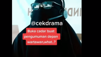 Wanita Muslimah Ini Sindir Aksi Inara Rusli Buka Niqab di Depan Umum: Buka Cadar Baca Basmallah Maksudnya Apa?