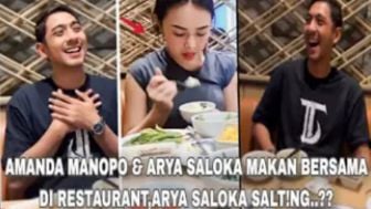 CEK FAKTA: Terbaru, Arya Saloka dan Amanda Manopo Kepergok Makan Bersama di Restaurant, Ini Buktinya