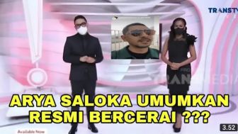 CEK FAKTA: Live Ekslusif! Arya Saloka Umumkan Sudah Bercerai dengan Putri Anne, Benarkah?