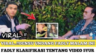 CEK FAKTA: Fadly Faisal Diundang Podcast Denny Sumargo Klarifikasi Video Syur 47 Detik Mirip Rebecca Klopper?