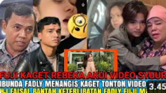 CEK FAKTA: Fuji Kaget Rebecca Klopper Akui Video Syur, Ibunda Fadly Faisal Menangis