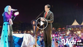 CEK FAKTA: Ngeri, Konser Lesti Kejora Tadi Malam Mencuri Perhatian Presiden Jokowi, hingga Diberi Gelar