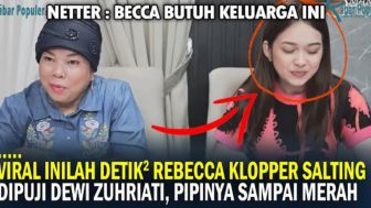 Viral, Jejak Digital Rebecca Klopper Salah Tingkah Saat Dipuji Ibu Fadly Faisal, Netizen: Becca Butuh Keluarga Ini
