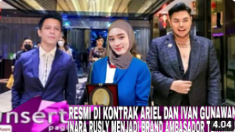 CEK FAKTA: Tangis Haru Inara Rusli Resmi Dikontrak Ariel dan Ivan Gunawan Jadi Brand Ambassador Ternama