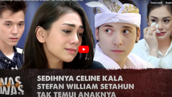 Stefan William Setahun Tak Temui Anak, Sosmed Celine EvangelistaDiblokir: Jadi Aku Selalu. . .