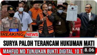 Cek Fakta: Surya Paloh Terancam Hukuman Mati, Mafud MD Tunjukkan Bukti Digital Kasus Korupsi BTS 10 Triliun