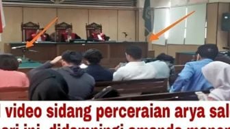 Cek Fakta: Hari Ini Amanda Manopo Dampingi Arya Saloka Hadiri Sidang Cerainya dengan Putri Anne, Benarkah?