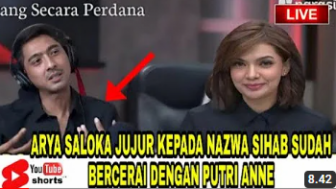 CEK FAKTA: LIVE Perdana, Didepan Najwa Shihab, Arya Saloka Akhirnya Jujur Sudah Cerai dengan Putri Anne