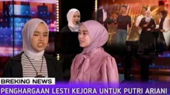 CEK FAKTA: Hari Ini, Lesti Kejora Berikan Penghargaan untuk Putri Ariani atas Perolehannya di America's Got Talent