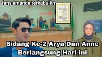 CEK FAKTA: Beredar Gambar Akta Cerai, Betulkah Sidang ke-2 Arya Saloka dan Putri Anne telah Berlangsung?